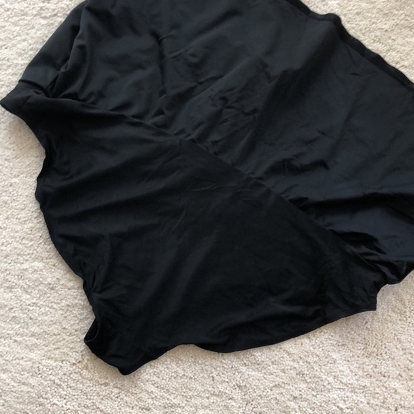 Pure Energy plus size black swim skirted bottom - Picture 8 of 12